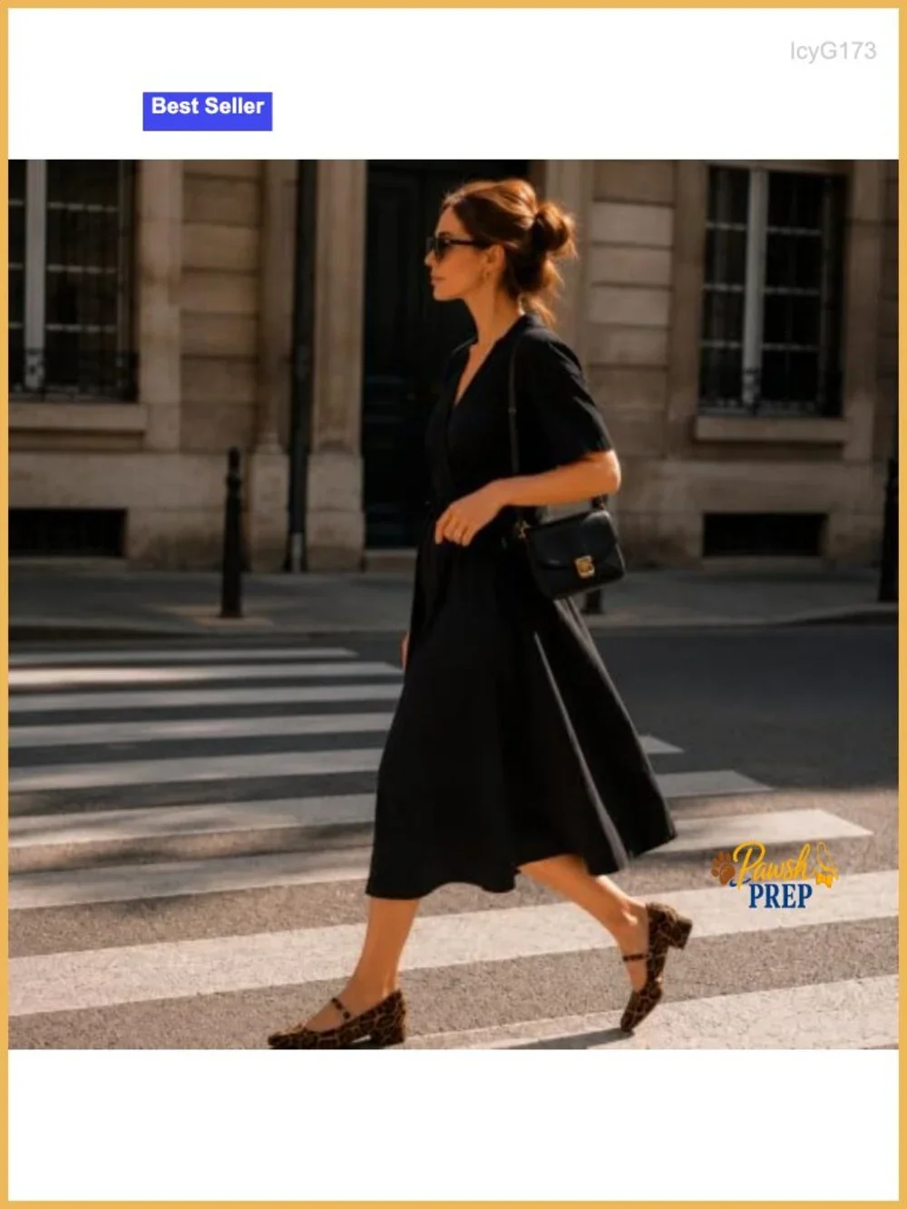 Leopard Print Square Toe Mary Jane Flats Low Heel Dressy Ballet Flats